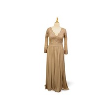 MGNY 72118 Taupe Mother of the Bride/Groom Size 14 