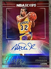 Magic Johnson 2024-25 Panini Hoops Ink Auto Lakers Hof Hi-mag