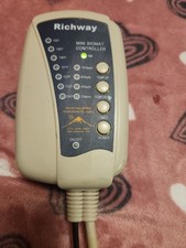   Richway BioMat Mini Controller Thermal Massager 120V 100W Power Tested