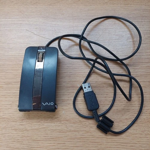 Sony Vaio VN-CX1A USB Mouse / Internet Phone, Fully Working, Black, RARE