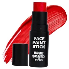  PRO Face Paint Stick - Waterproof Body Paint for Adults & Kids Eye Black Red