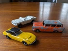 Vintage Lone Star Tuf-Tots Benbros Marx models, Corvette, Mustang 57 Chevy Nomad