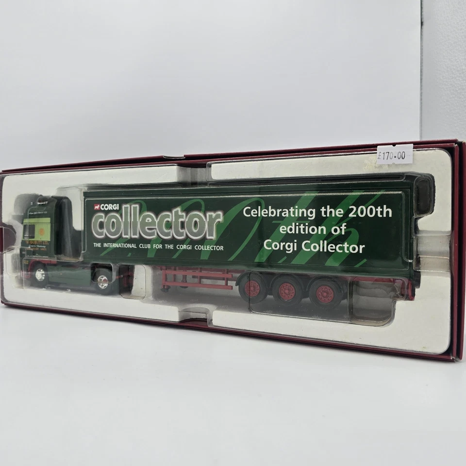 Corgi cc14101/A 1/50 Scale Daf 105 XF Box Trailer MIB - Image 2 of 2