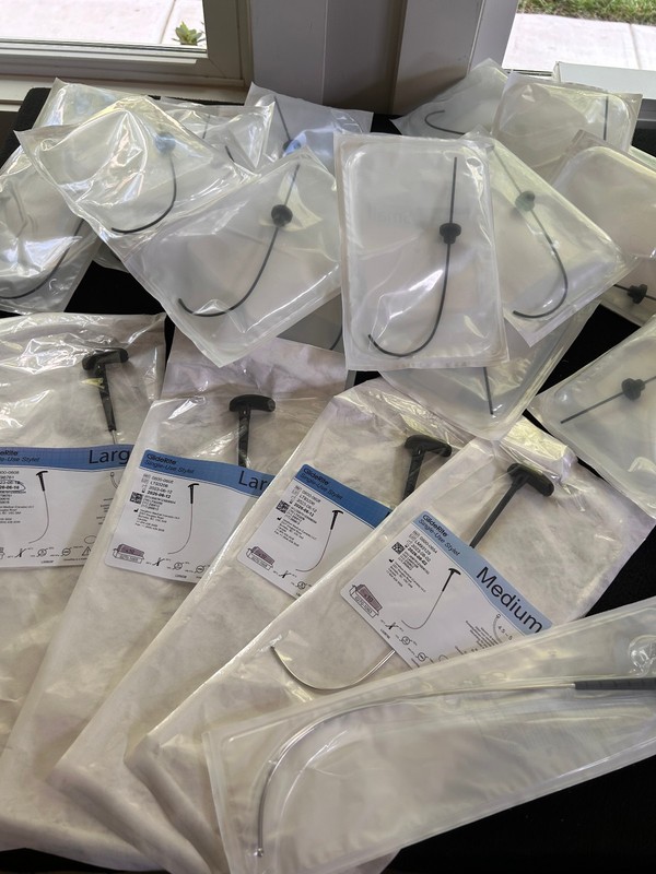 39 Verathon GlideRite Stylet Large, Medium, and Small