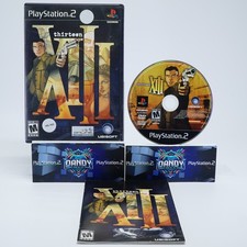 XIII PS2 CIB W/ Manual - PlayStation 2