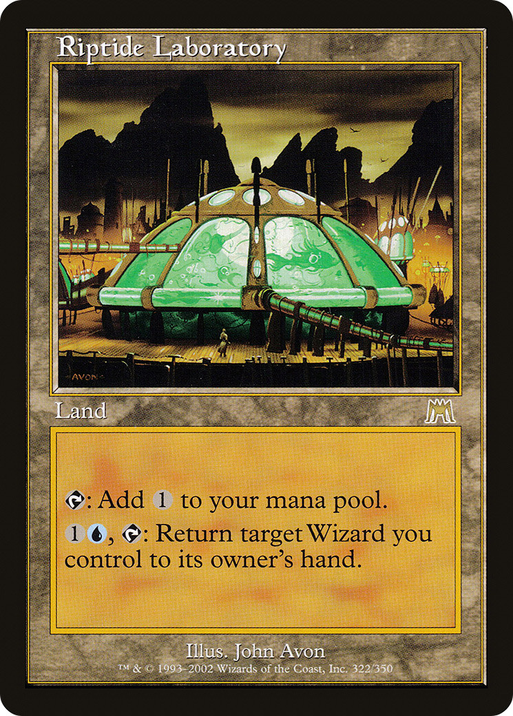 Riptide Laboratory #322 (MP) Onslaught ONS Magic MTG