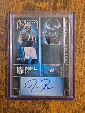 2025 Silhouette Jason Peters NFL Relics Patch Autograph/199 #NRA-JPS...