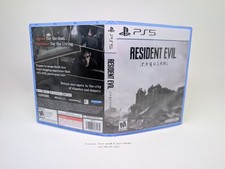 Replacement Case -NO GAME- Resident Evil 9 Requiem Alt2 - Physical PS5 Game Case