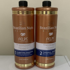 Felps Professional Brazilian Nuts Keratin Shampoo Thermal Sealing 33.8oz