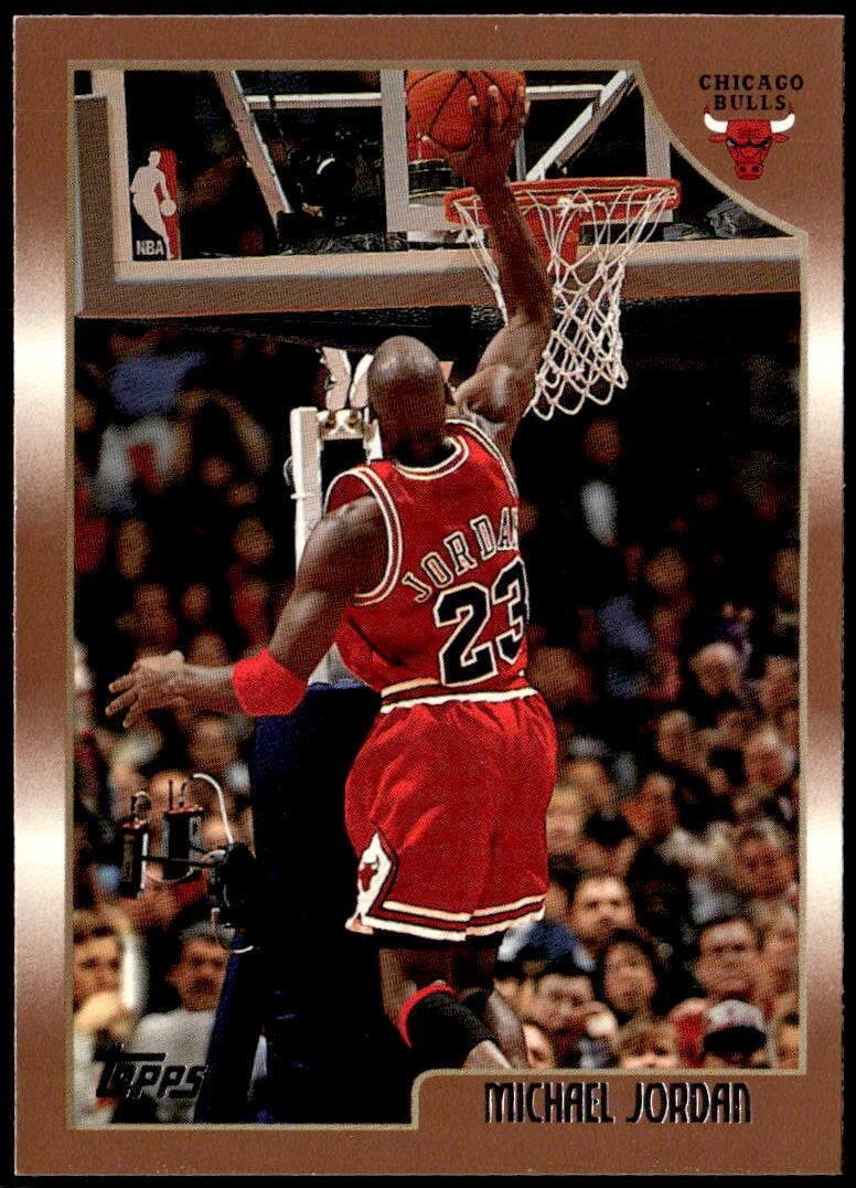 1998-99 Topps #77 Michael Jordan E1