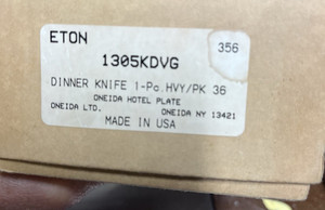 Oneida ETON Heavyweight Silver Plate Dinner Knives 36 1305KDVG