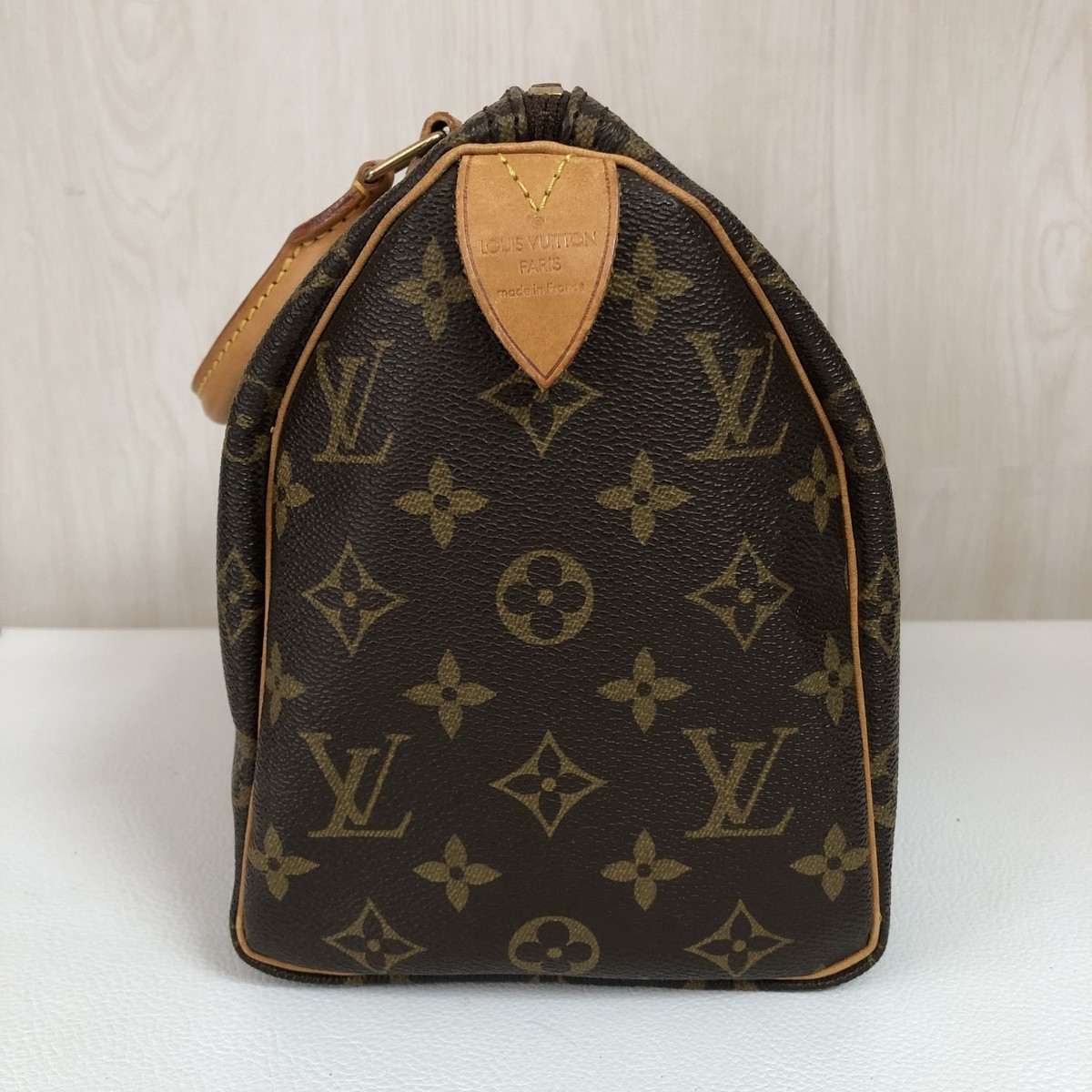 Louis Vuitton SP0994 Speedy 25 Handbag PVC Leather Monogram