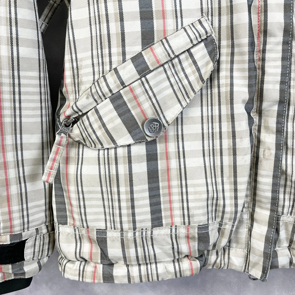 686 Mujer Chaqueta de Snowboard Pequeña Cuadros Térmica Impermeable Transpirable infiDRY Foto 3 de 4