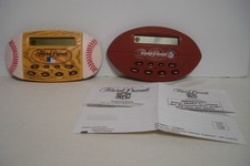 Hasbro Electronic Hand-Held Trivial Pursuit NFL MLB Editions 1998 BOTH WORK