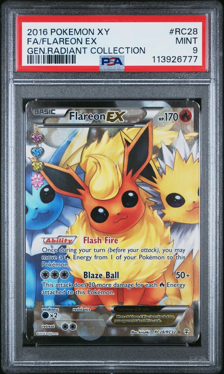 Flareon Pokémon TCG Professional Sports Authenticator (PSA