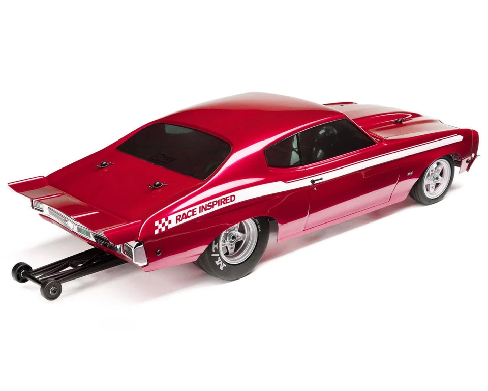 Losi 1970 Chevelle 1/16 Mini Drag Body Set (Clear) [LOS210041] - Image 2 of 4
