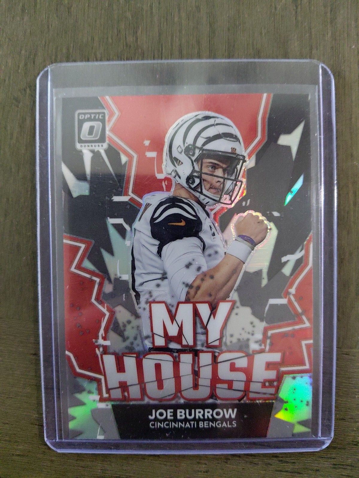 2022 Panini Donruss Optic My House! Holo Prizm Joe Burrow #MH-12
