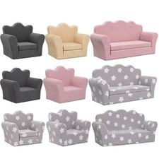 Kindersessel Kindersofa Kinder Mädchen Softsofa Kindercouch Kinder Stuhl / Sofa