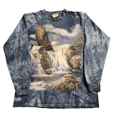The Mountain long sleeve Eagle tshirt Large