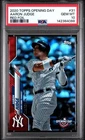 2020 Topps Opening Day AARON JUDGE RED FOIL Parallel #31 PSA 10 GEM RARE POP 5
