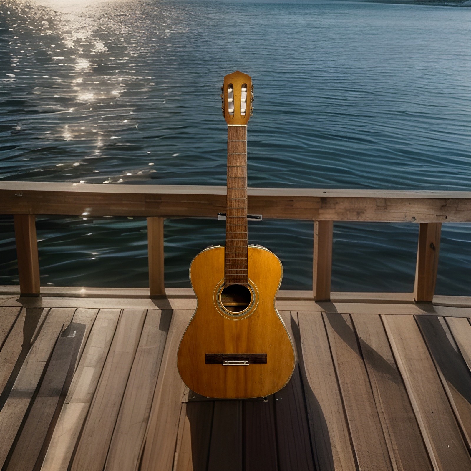 Vintage Estrella Espana 1970s Acoustic Guitar AS IS NO STRINGS