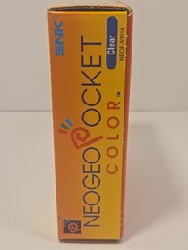 SNK Neo Geo Pocket Color - CLEAR (NEOP-53016) CIB Working In Great Condition