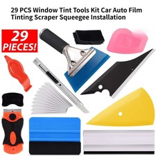 29 Pcs Window Tint Tools Kit Car Auto Film Tinting Scraper Squeegee Installation