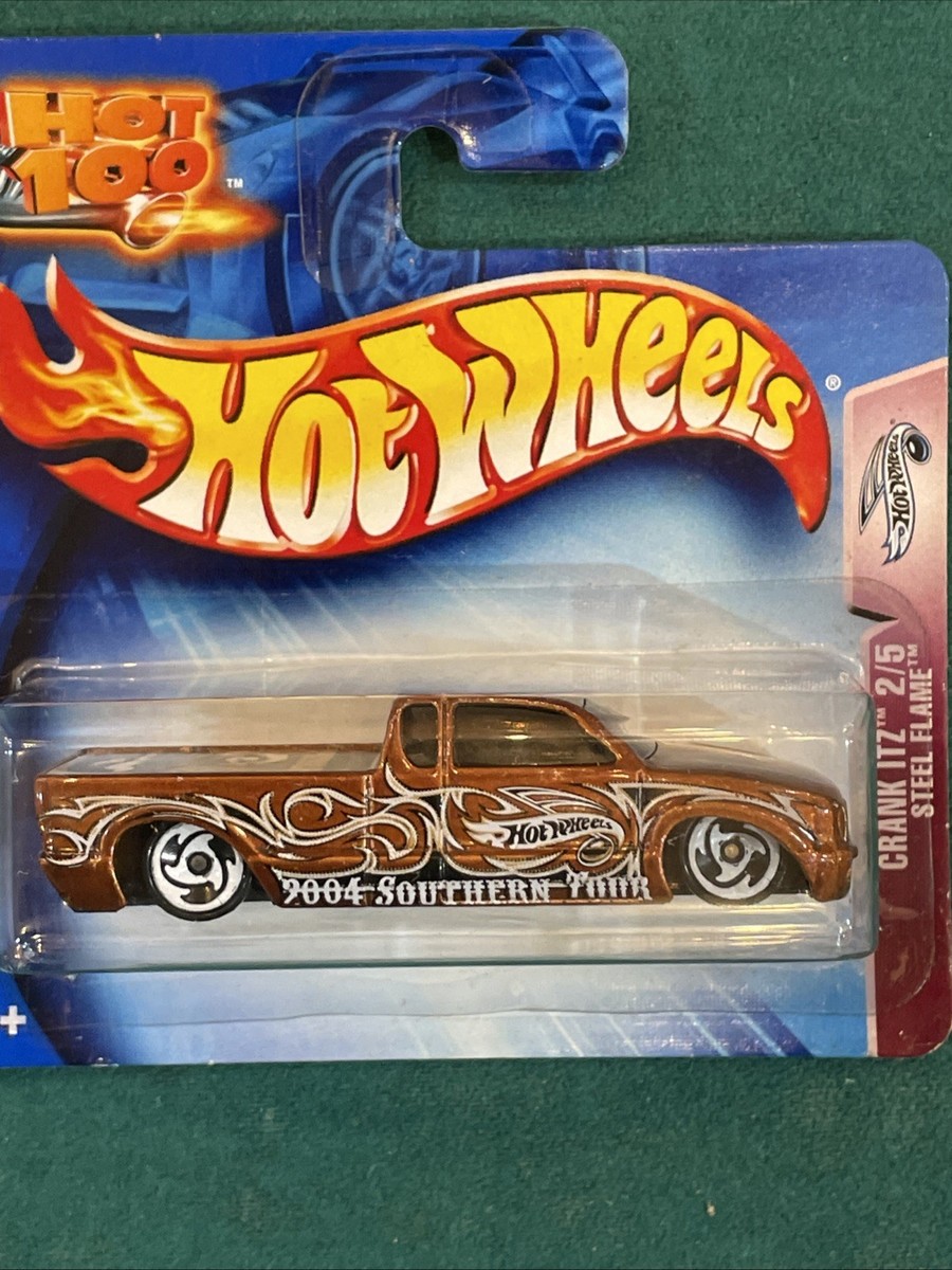 Hot Wheels 2004 Crank Itz Series #144 Steel Flame Brown Southern
