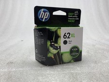 HP 62XL Black Ink Cartridge C2P05AN NEW GENUINE exp 2019 new sealed