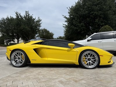 Lamborghini Aventador 1886 Wheels With Michelin Tires 21/22 Forged 3 Piece ARP