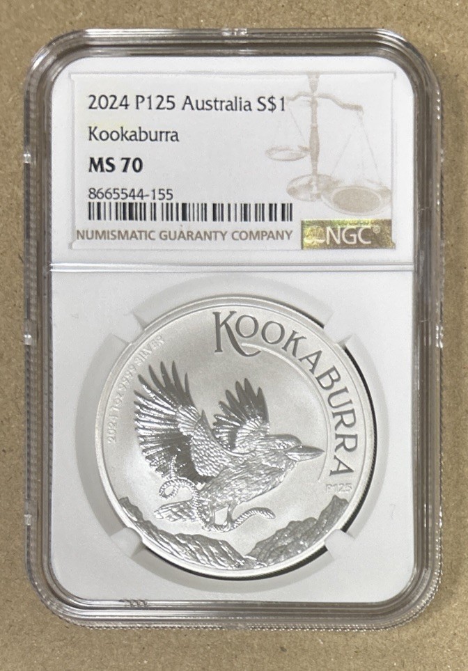 2024 P125 $1 Australian Kookaburra NGC MS70 | eBay