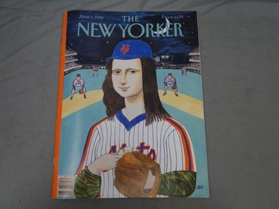 The New Yorker June 3 1991 Magazine JBH Mets Cover No Label