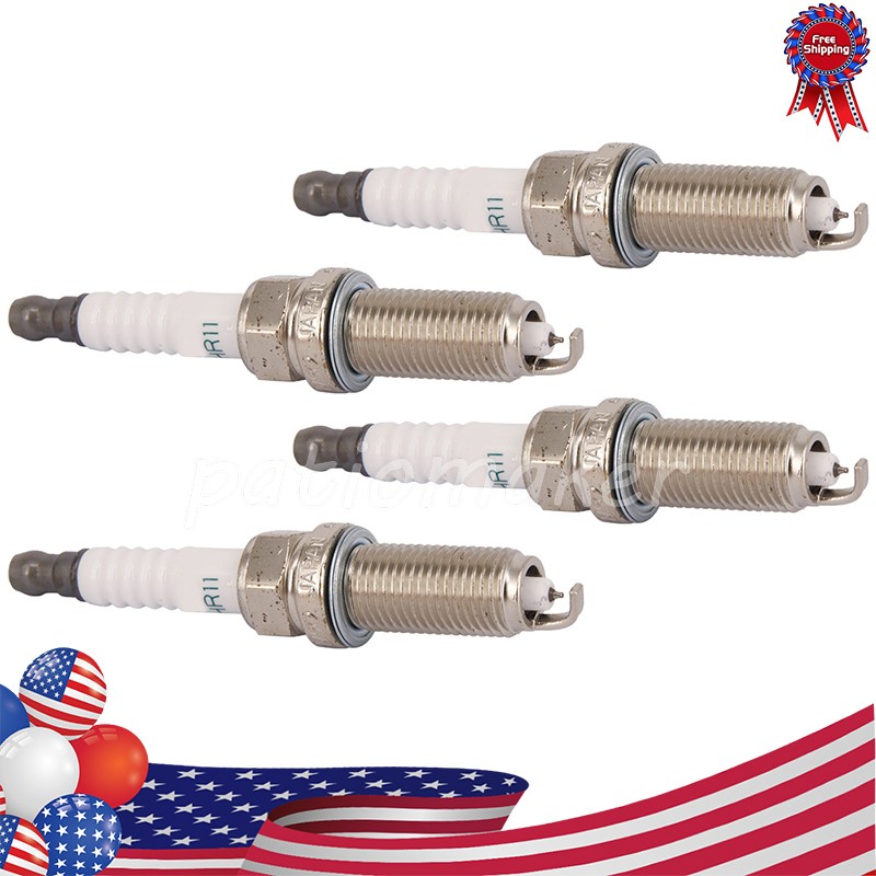 4pcs New 4912 ILKAR7B11 Iridium Spark Plug for Toyota Corolla Scion Pontiac 1.8L