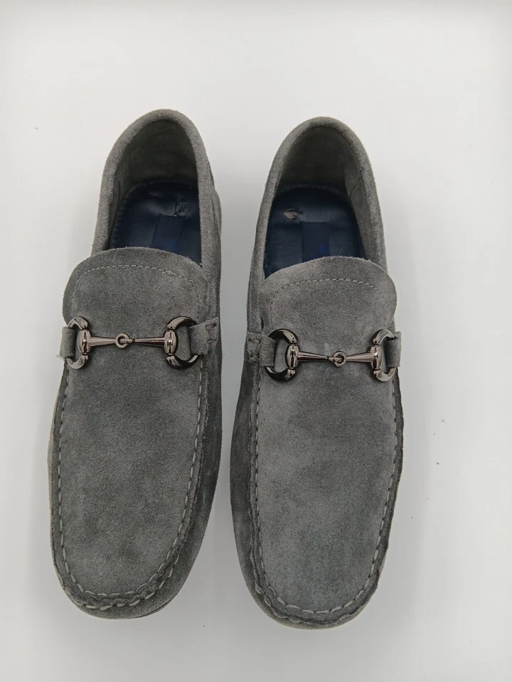 Joseph Abboud Zapatos Hombre, Gris Gamuza Comodidad, Vestido Foto 2 de 4