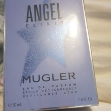 THIERRY MUGLER ANGEL ELIXIR STAR 50ML EDP REFILLABLE SPRAY SEALED BOX SMALL DENT