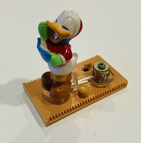 Mickey's Clock Shop Mr. Christmas ERSATZ Donald Duck Figur - Bild 1 von 3