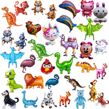 4D Animal Balloon Large Foil Jungle Balloons Kid's Theme Party Celebration Decor