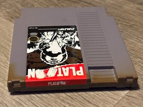 Platoon Nintendo Nes Cleaned & Tested Authentic