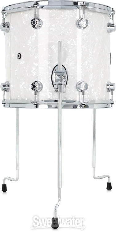 DW Performance Series Floor Tom - 12" x 14" blanco acabado marino capa Foto 2 de 4