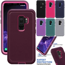 For Samsung Galaxy S9 / S9 Plus Case Shockproof Rubber Phone Protective Cover