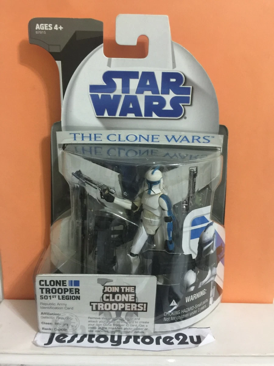 Star Wars Clone Wars Clone Trooper 501St Legion (Blue) Exclusive | Ebay