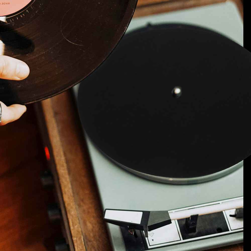 5pcs Turntable Platter Mat Vinyl Platter Slipmat Turntable Mat Vinyl