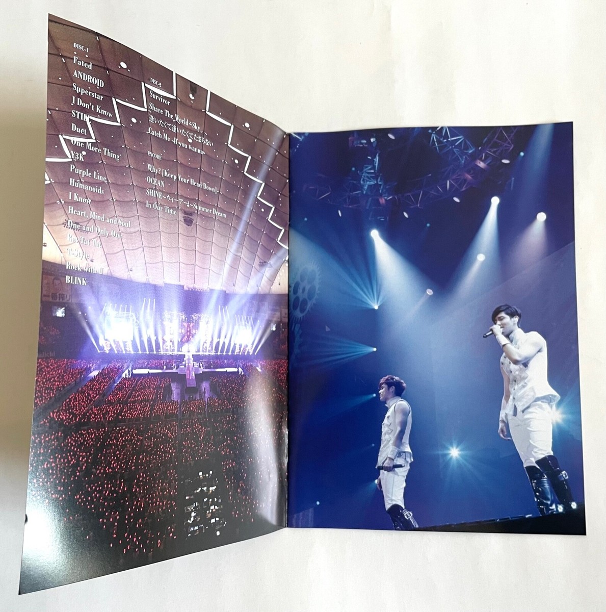 TOHOSHINKI 東方神起 TIME LIVE TOUR 2013 JAPAN 3DVD AVBK