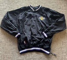 Vintage 90s NBA Starter LA Los Angeles Lakers Pullover Jacket Sz youth XL