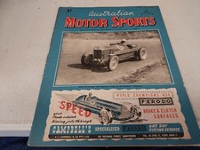 Apr 1948 Australian MOTOR SPORTS Magazine  BRISTOL SUNBEAM HRG 