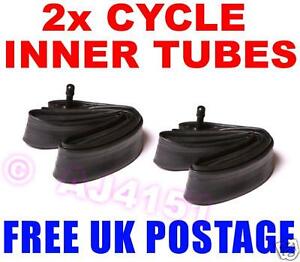 Bike Inner Tubes pair to fit Tires 18 inch 18x1.75-2.125 for BMX Bike