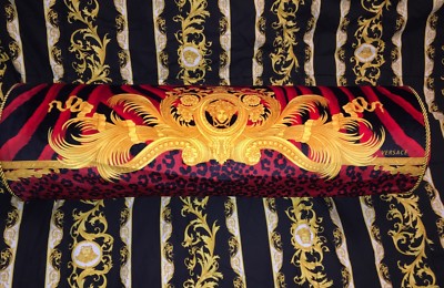 VERSACE PILLOW CUSHION BOLSTER MEDUSA TIGER LEOPARD HOME SOFA BED DECOR SALE