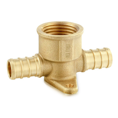 EFIELD 3/4'' or 1/2''Female NPT Adapter Drop Ear Tee PEX Fittings Lead Free