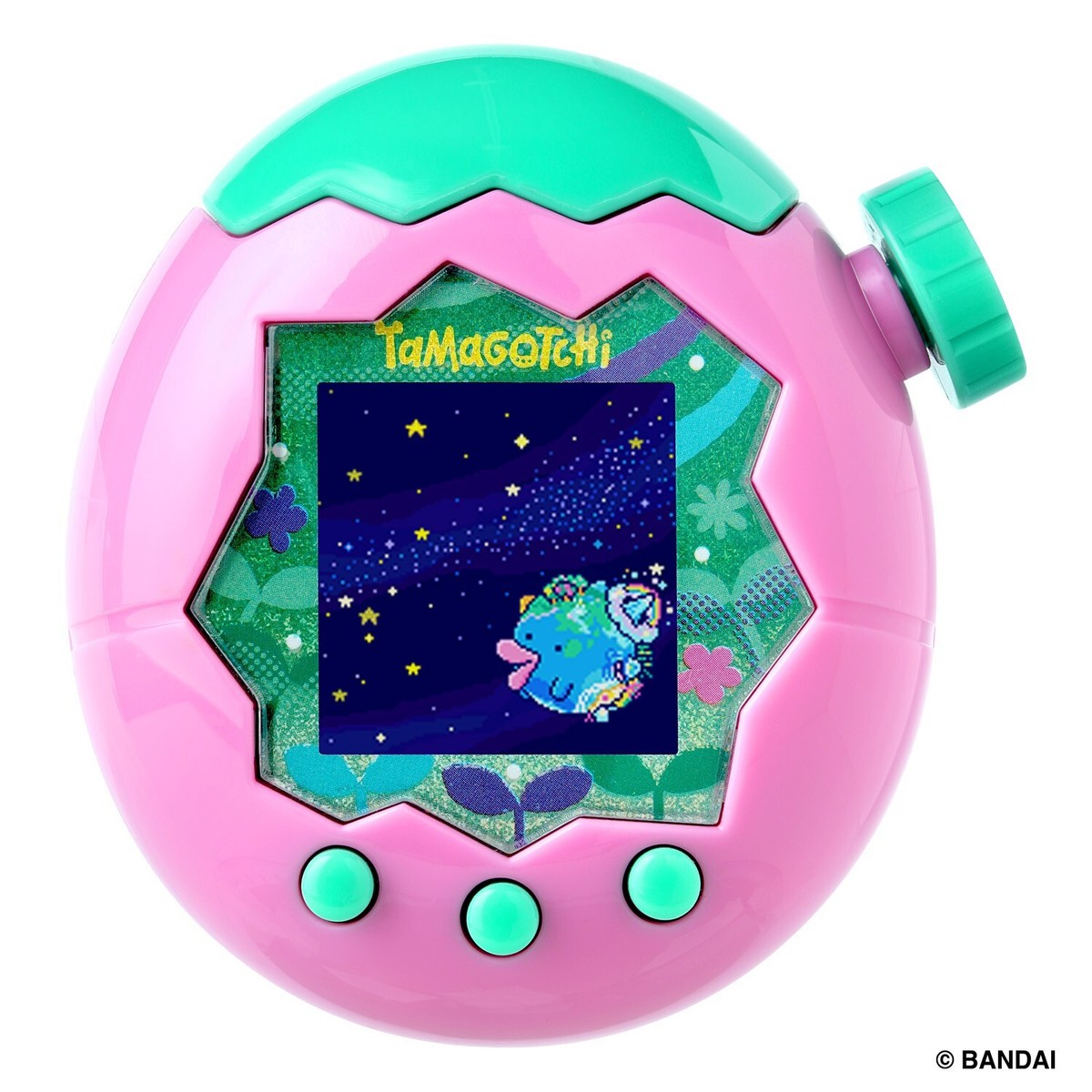 たまごっちパラダイス カスタム品 purplesky pinkland Set of 3 Tamagotchi Paradise Purple Sky & Blue Water & Pink
