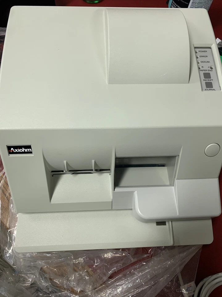 Impresora térmica Pos Axiohm a777-4205 Micr en caja Foto 3 de 4